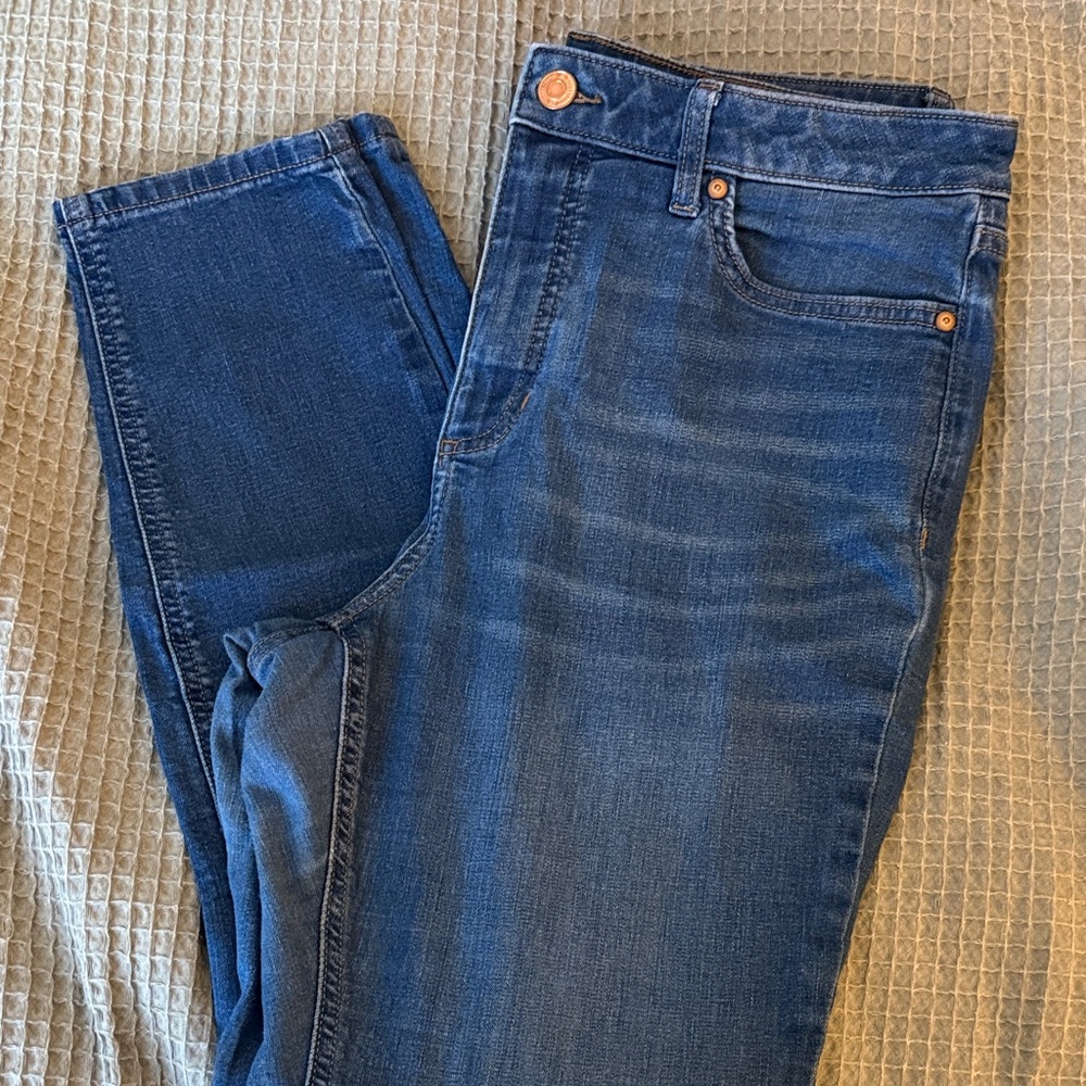 LC Lauren Conrad Dark Blue Skinny Jeans